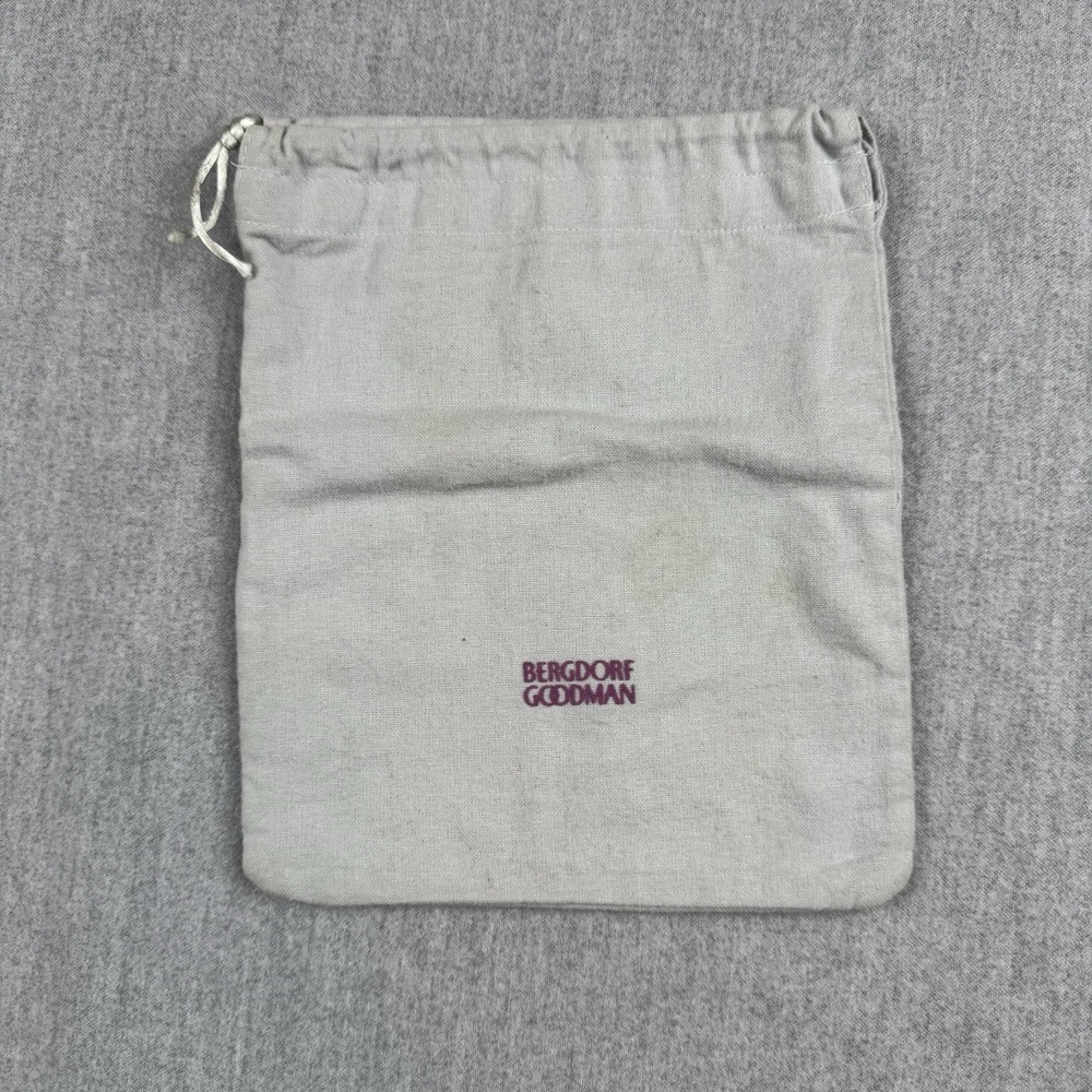 Vintage BERGDORF GOODMAN Medium dust Bag with Drawstring Closure